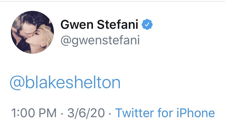 Blake Shelton Twitter