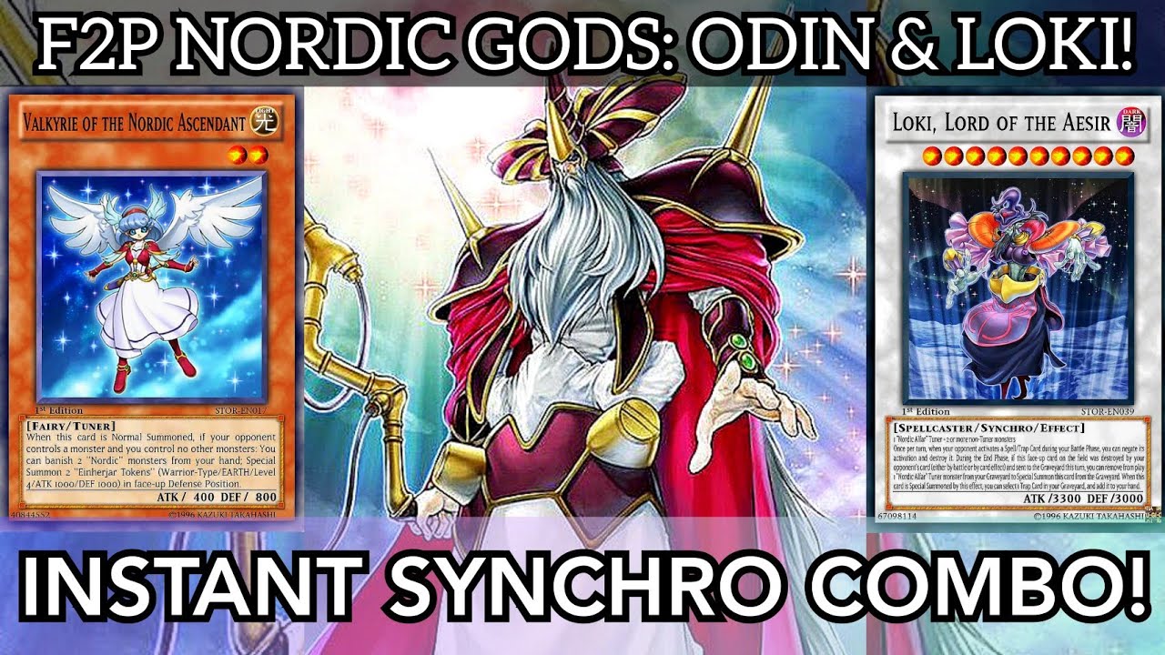 Yugioh 5ds nordic gods goddesses
